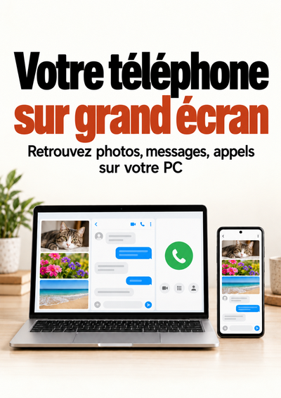 Votre téléphone sur grand écran